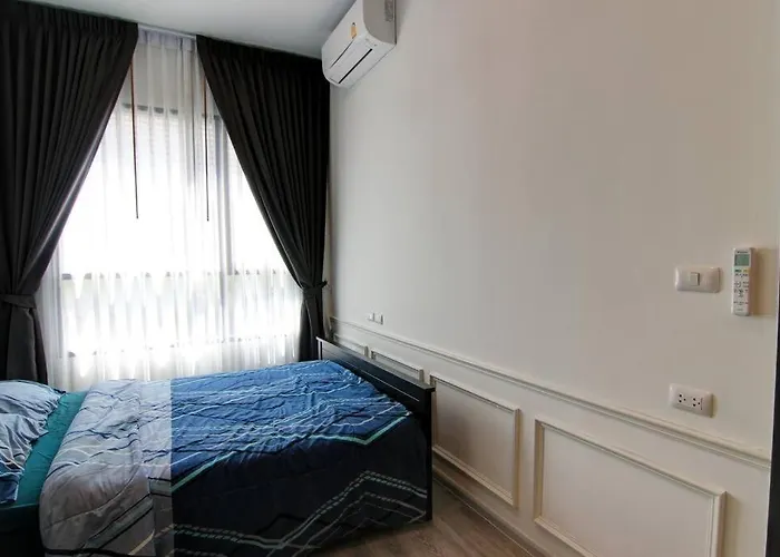 New Condo, Hi-speed Wi-fi, Gym Pool, Near Lam Sali Mrt * 曼谷